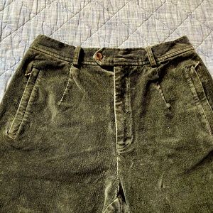 Rafaella Petites Green Corduroy Stirrup Pants (10)